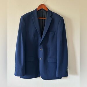 Van Heusen Flex Slim Fit Classic Navy Men's Blazer 42R